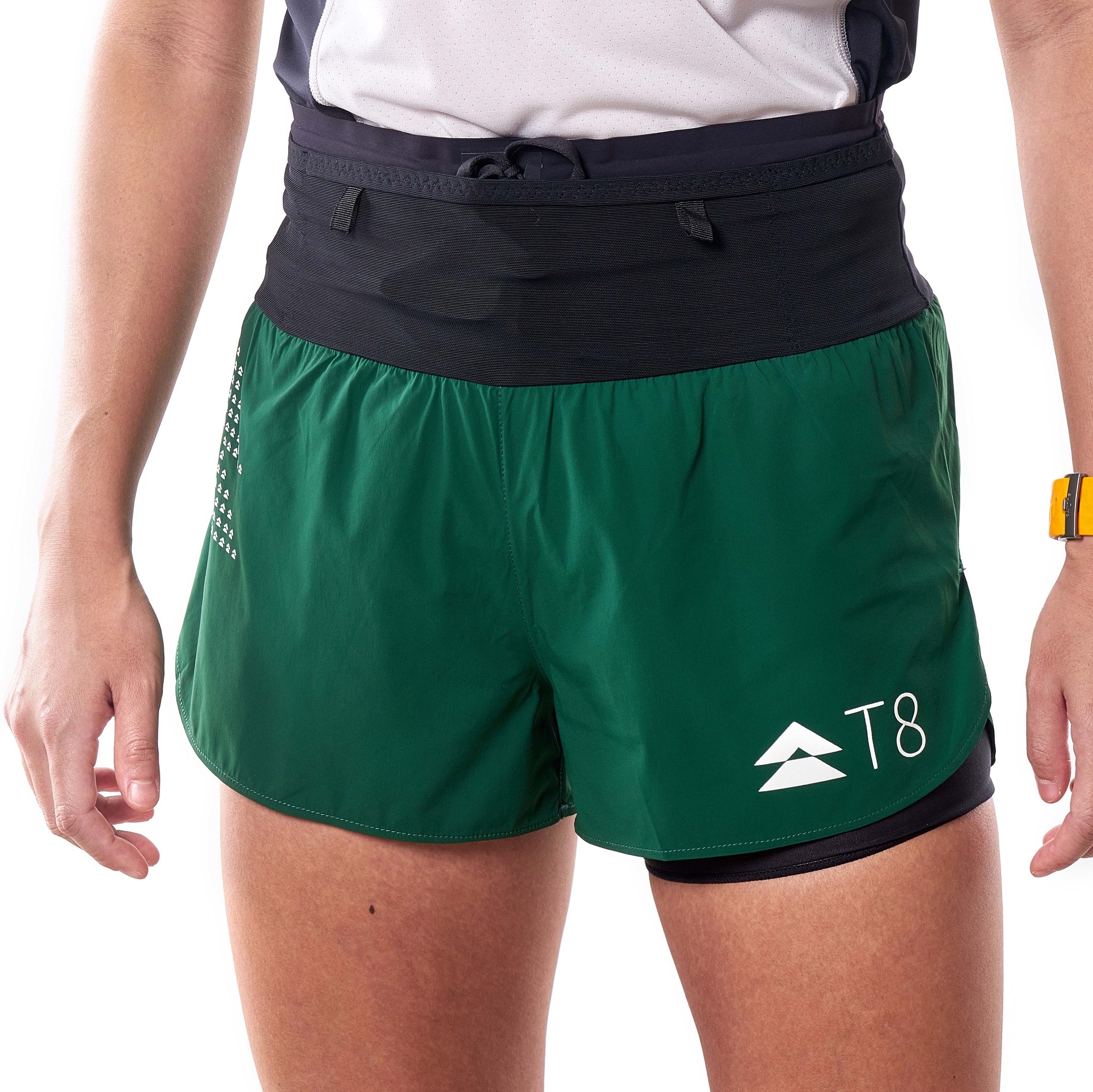 Women_s Sherpa Shorts v2 - British Racing Green, Front