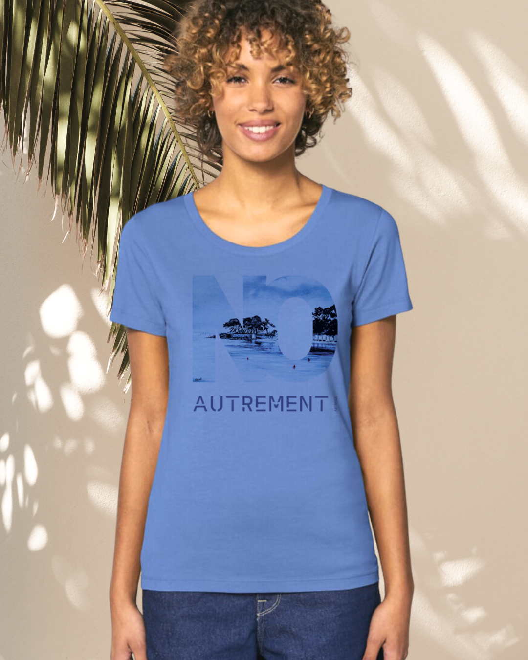 T-shirt femme le lumineux NO autrement