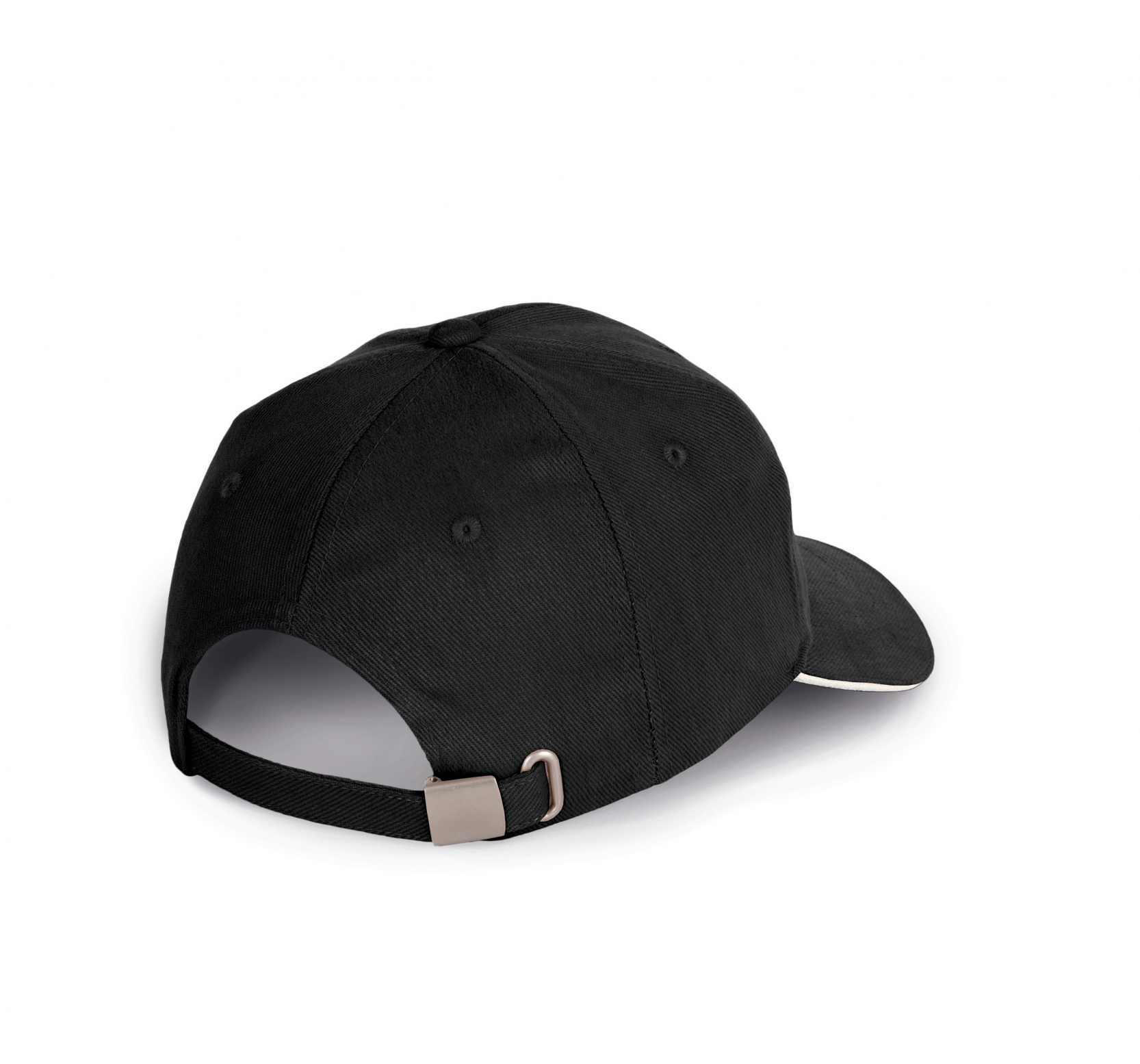 Casquette bio black NO autrement dos