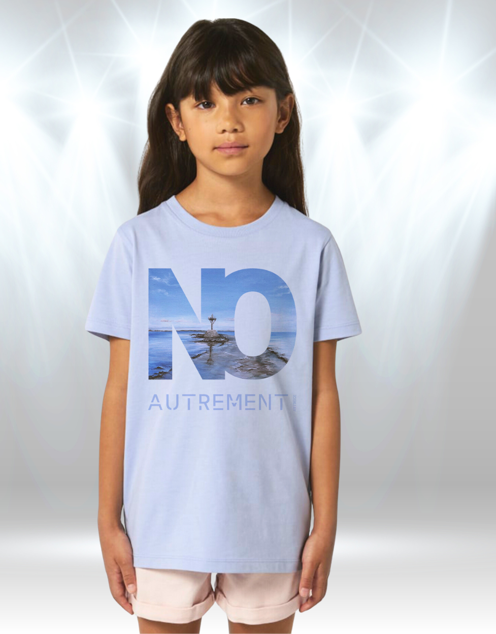 Mini T-shirt Les mots bleus | NO Autrement