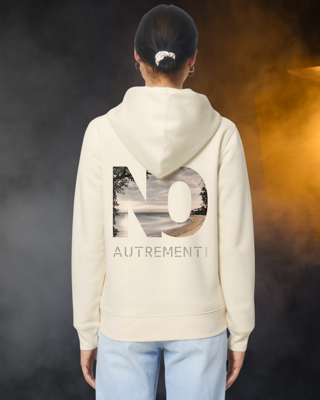 Sweat zip Le naturel bis NO autrement