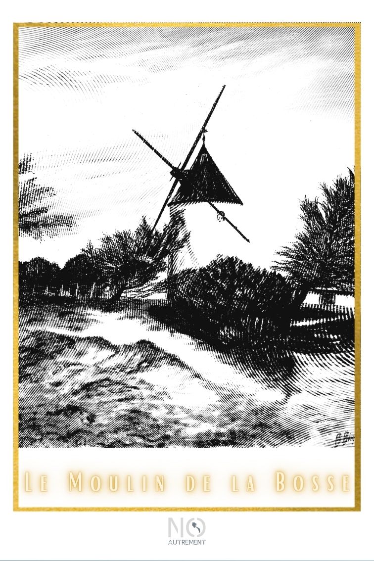le moulin de la bosse, Affiche 40x60