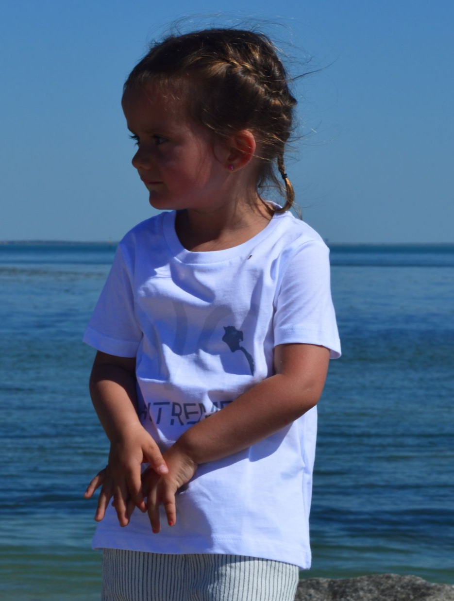 Mini T shirt intemporel blanc 3-4 ans Alice