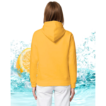 Hoodie marin jaune dos NO autrement