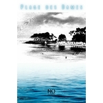 plage des dames  bleu , affiche 40x60