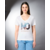 T-shirt femme col V Blanche neige  NO autrement