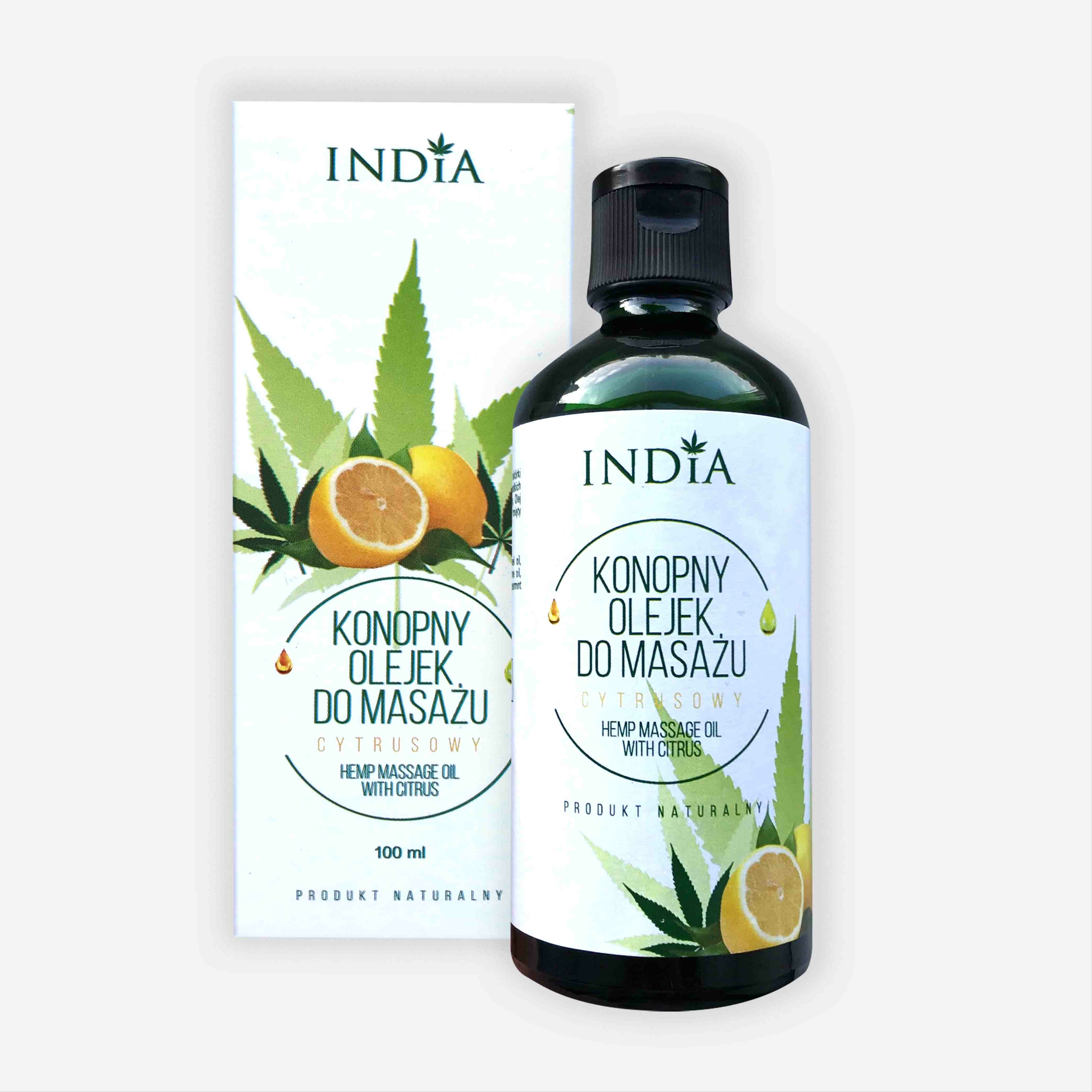huile massage agrume INDIA