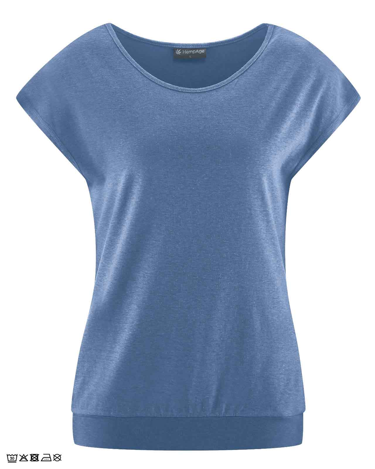 Tee-Shirt-Yoga-SM-Bleu