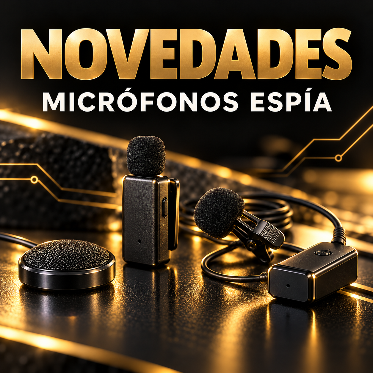 Novedades — MICRÓFONOS ESPÍA