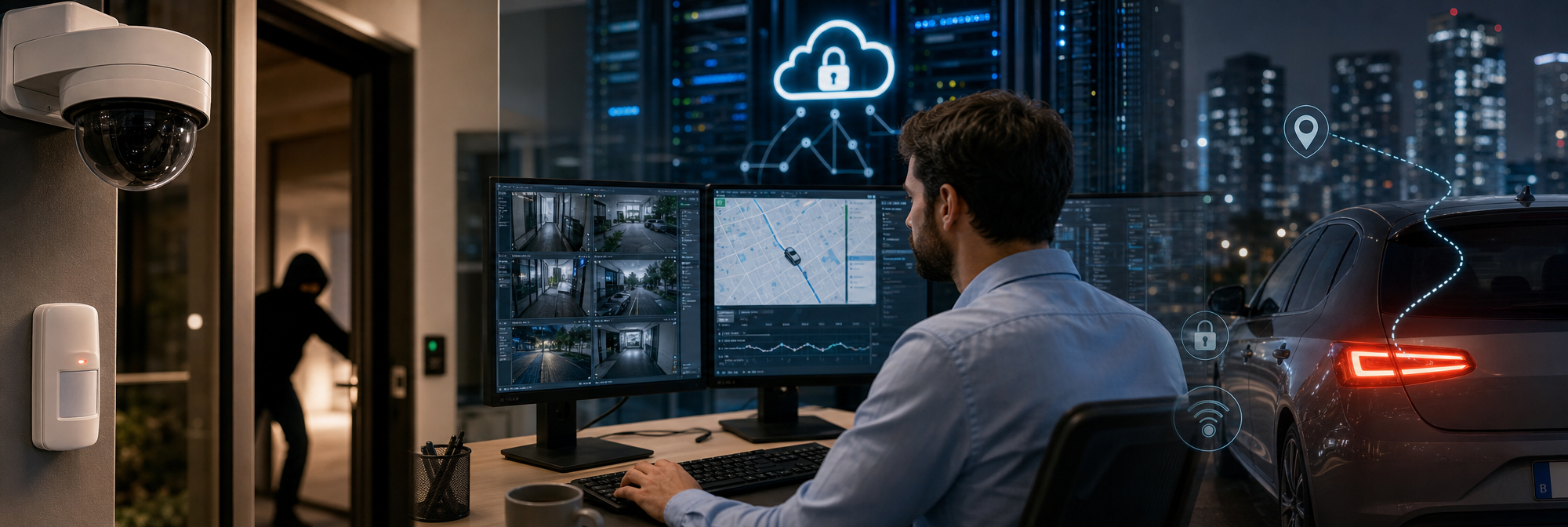Prueba digital y seguridad conectada: cámaras, IoT, cloud e IA