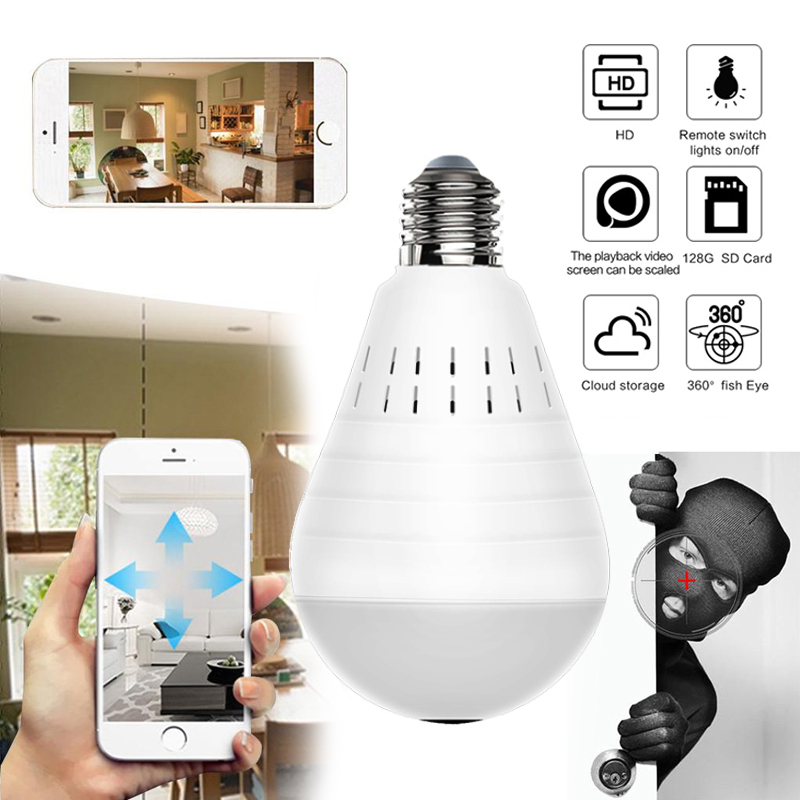 Panoramique-ampoule-cam-ra-960P-Full-HD-2mp-360-degr-s-Fisheye-Wi-fi-lampe-LED