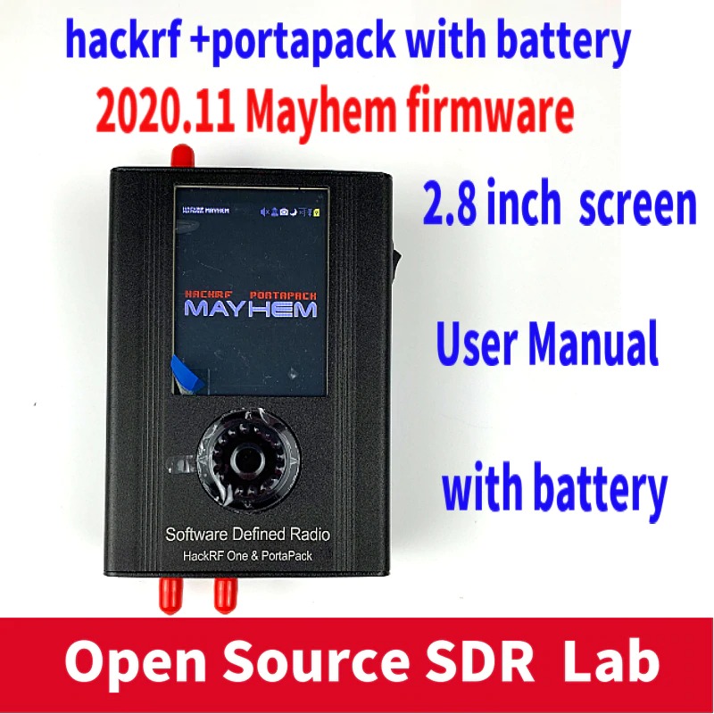 Hack RF one avec logiciel mayhem pack complet