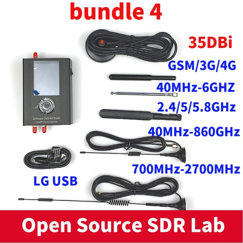Hack RF one portapack H2 et 5 antennes