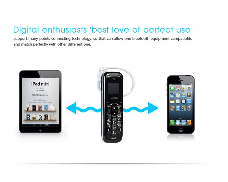 Mini telephone portable