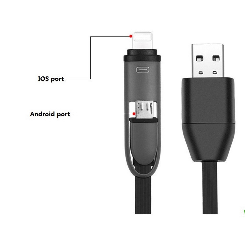 Microphone espion GSM cable USB iPhone et Android