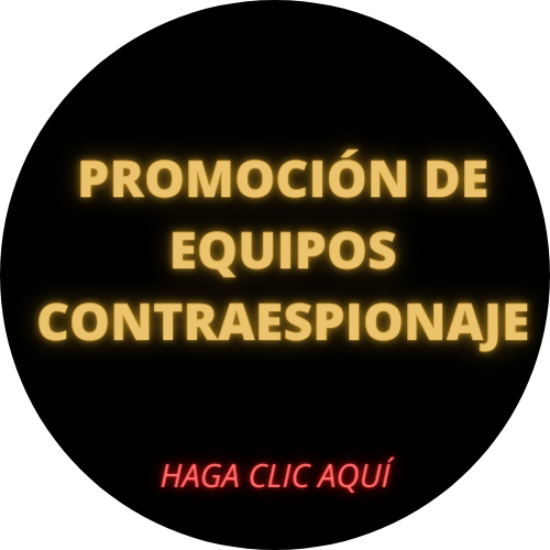 Promocion sobre equipos de contraespionaje