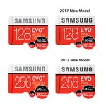 Comparación de tarjetas microSD Samsung EVO y EVO Plus de 128 y 256 GB