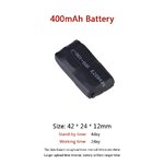 Dimensiones del micrófono espía GSM PRO26 con batería pequeña