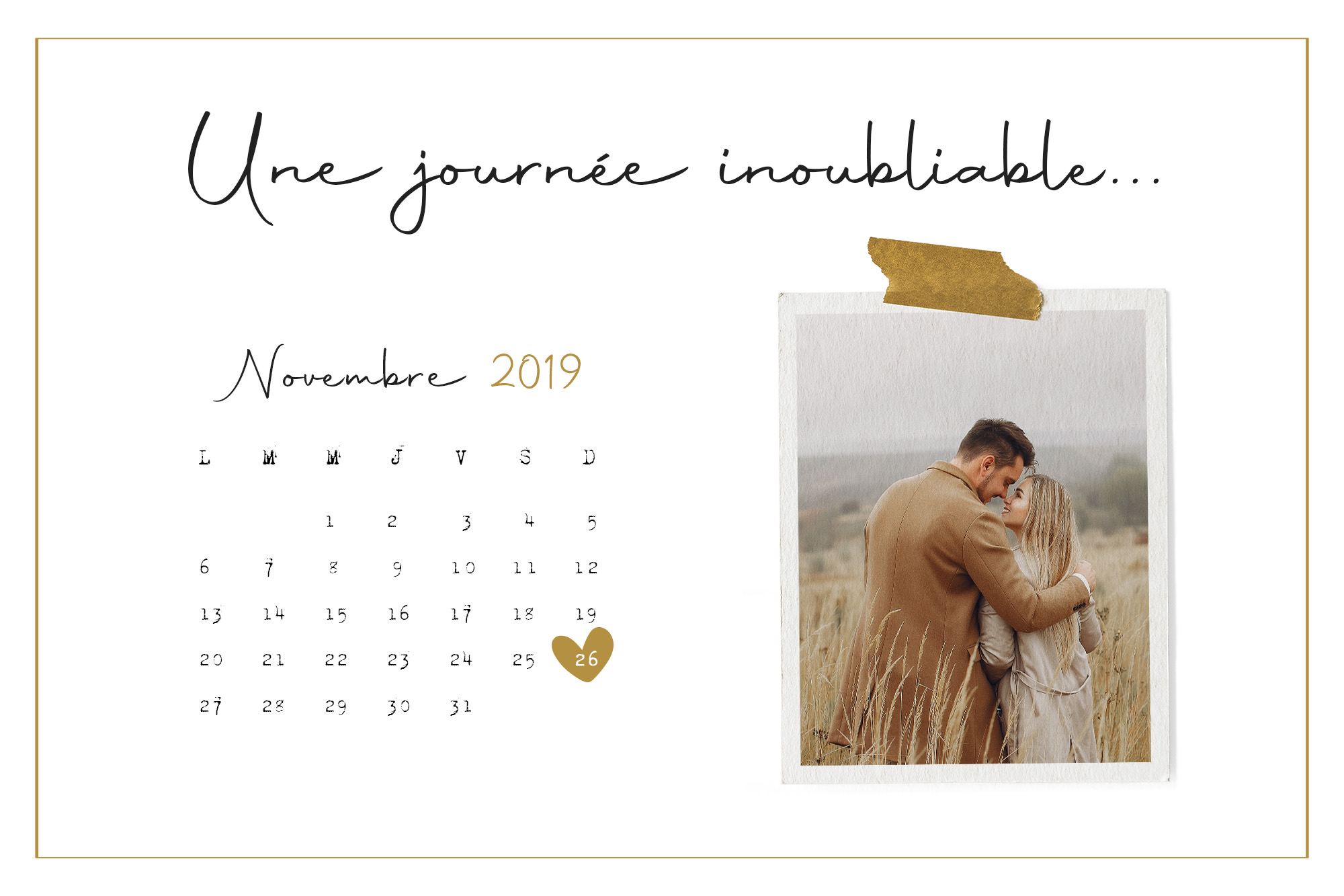 Affiche-personnalisée-Anniversaire-Couple-date-rencontre-cadeau-mariage