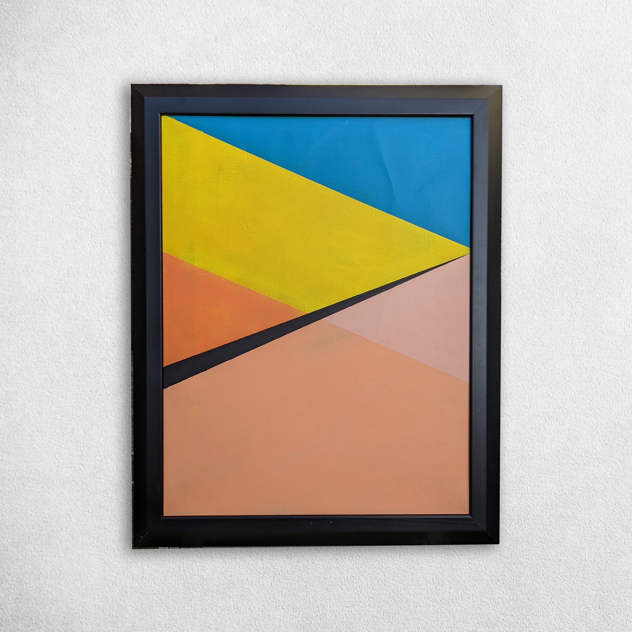Peinture abstraite moderne - Tableaux originaux colorés - Color Block #1