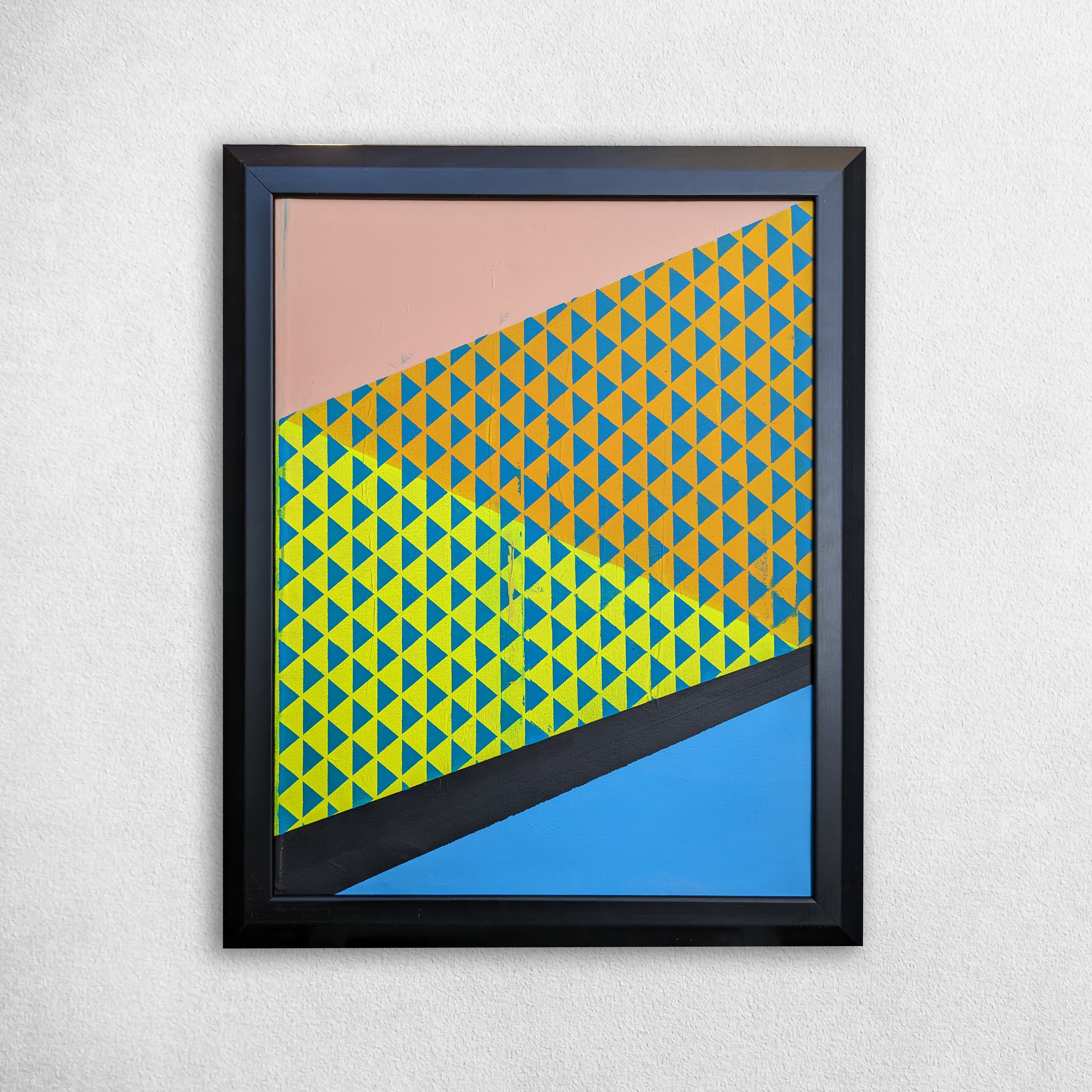 Peinture abstraite moderne - Tableaux originaux colorés - Color Block #3