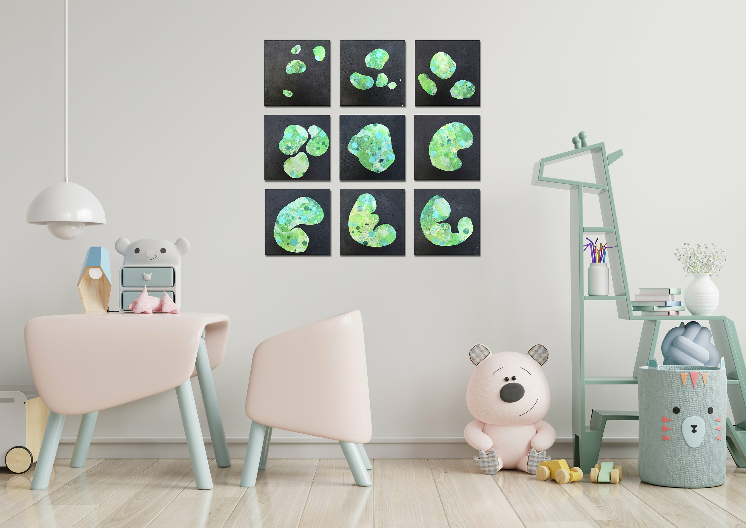 PrinTiles_cadres_naissance_vert