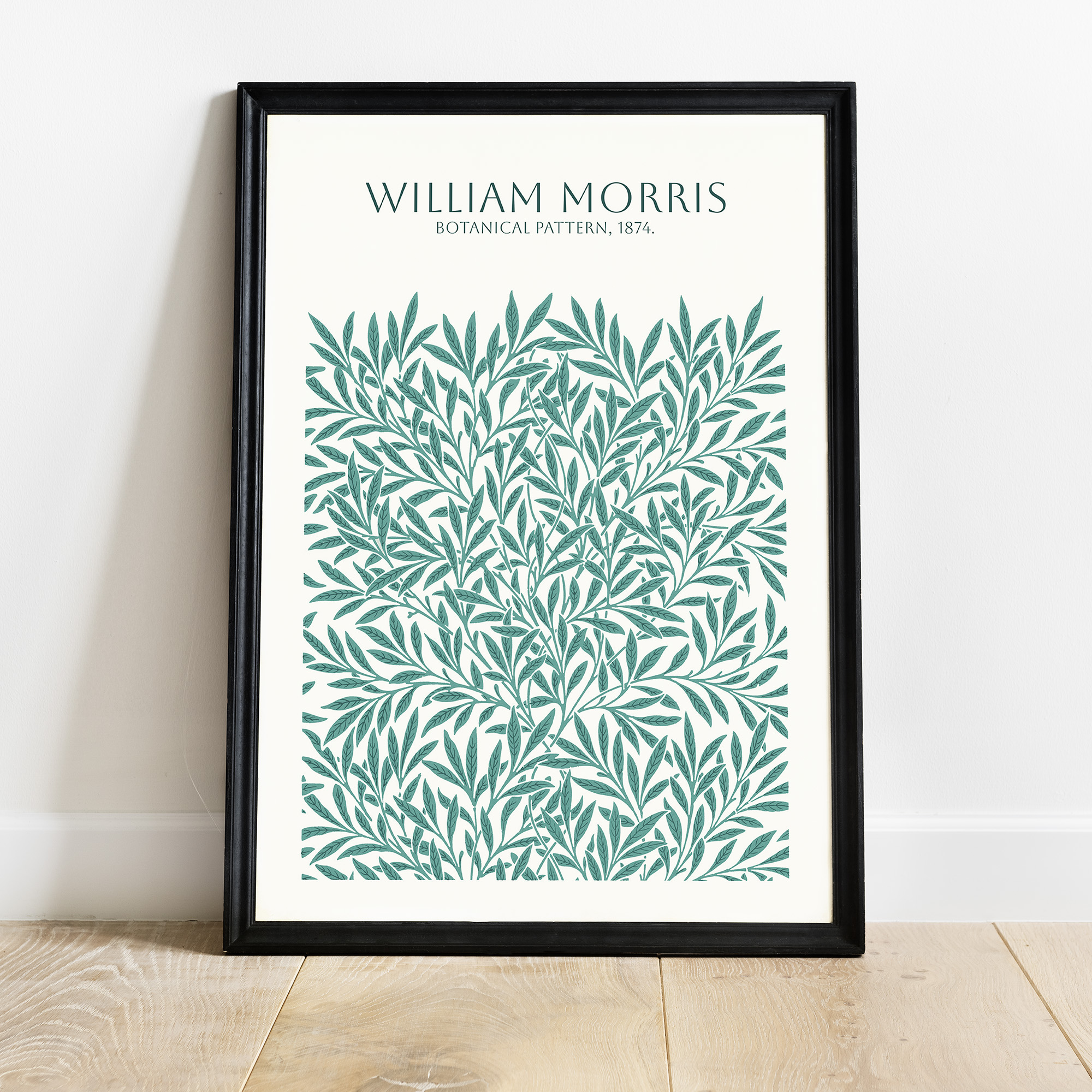 Affiche motif floral William Morris - Botanical Pattern