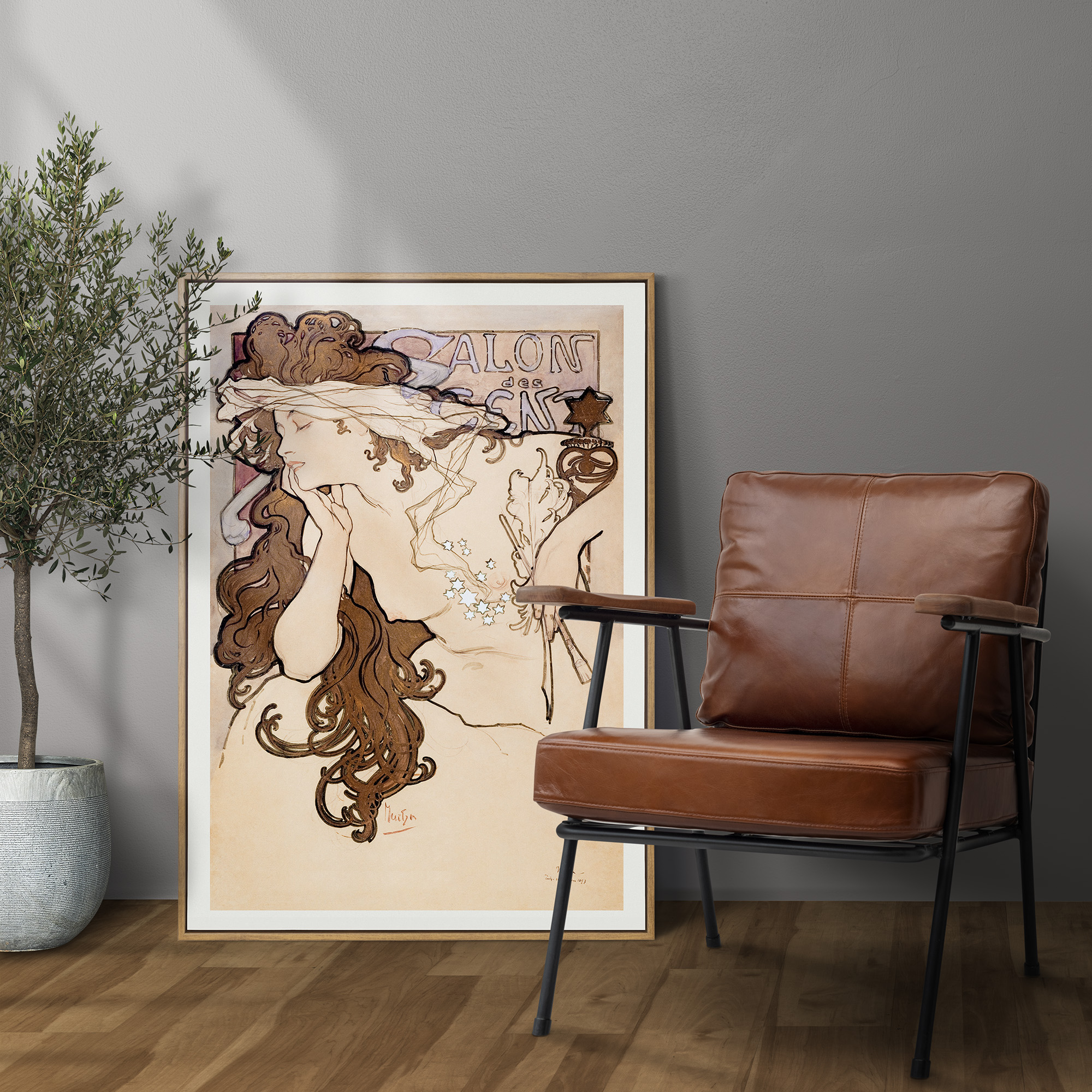 Affiche Art Nouveau Alphons Mucha