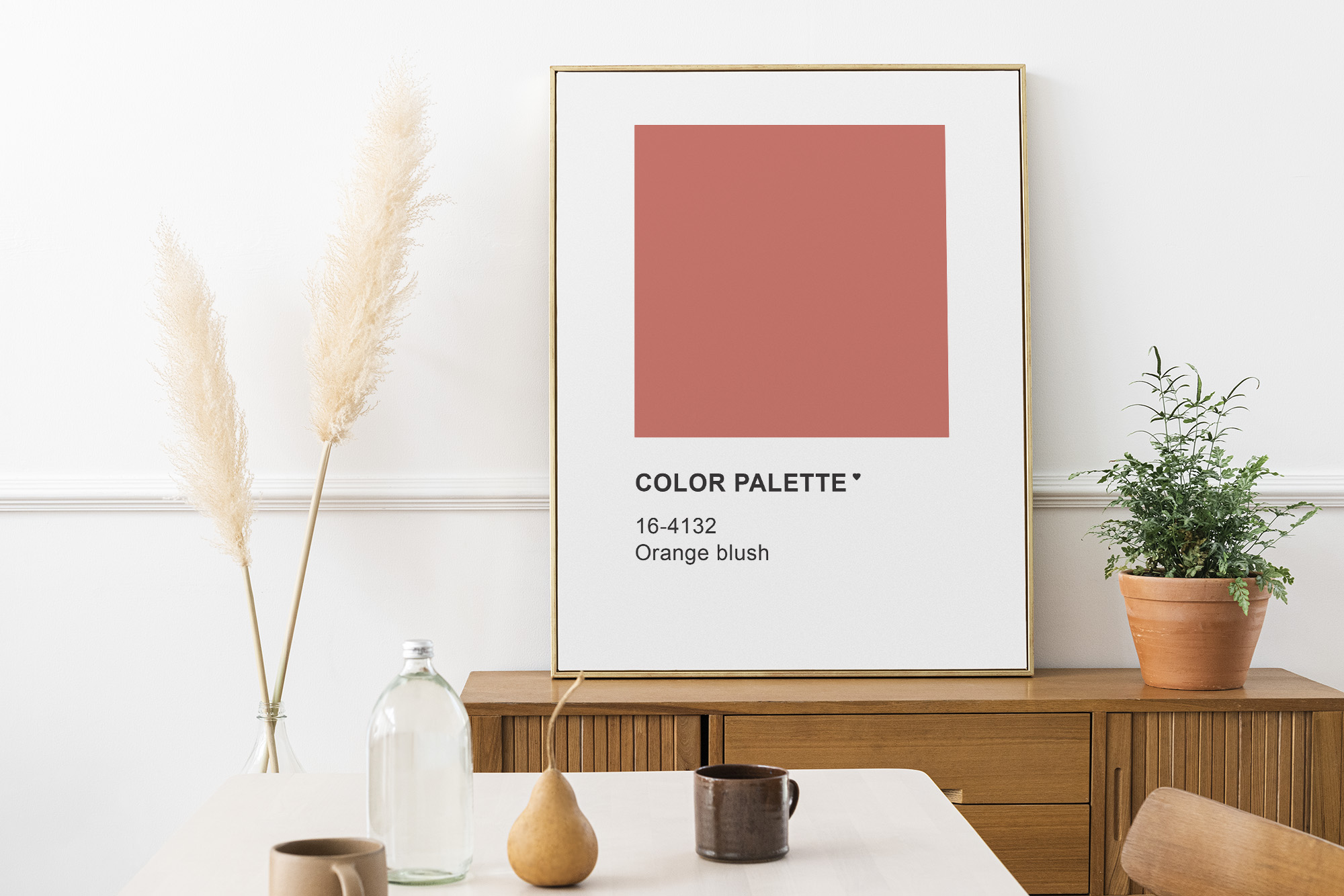 Poster-décoration-murale_Affiche-ColorPalette_OrangeBlush