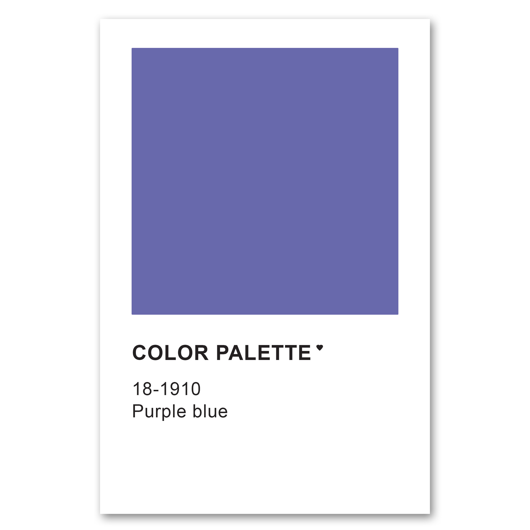 Color Palette Purple Blue