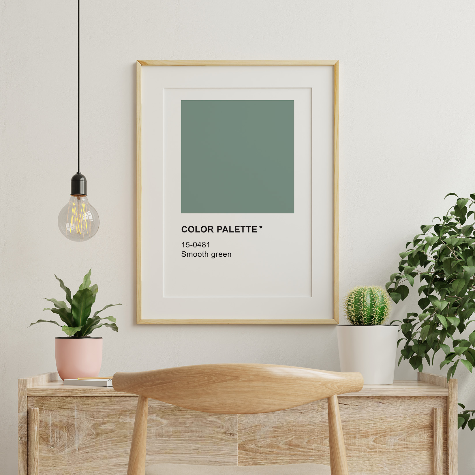 Poster-décoration-murale_Affiche-ColorPalette_Smooth-Green