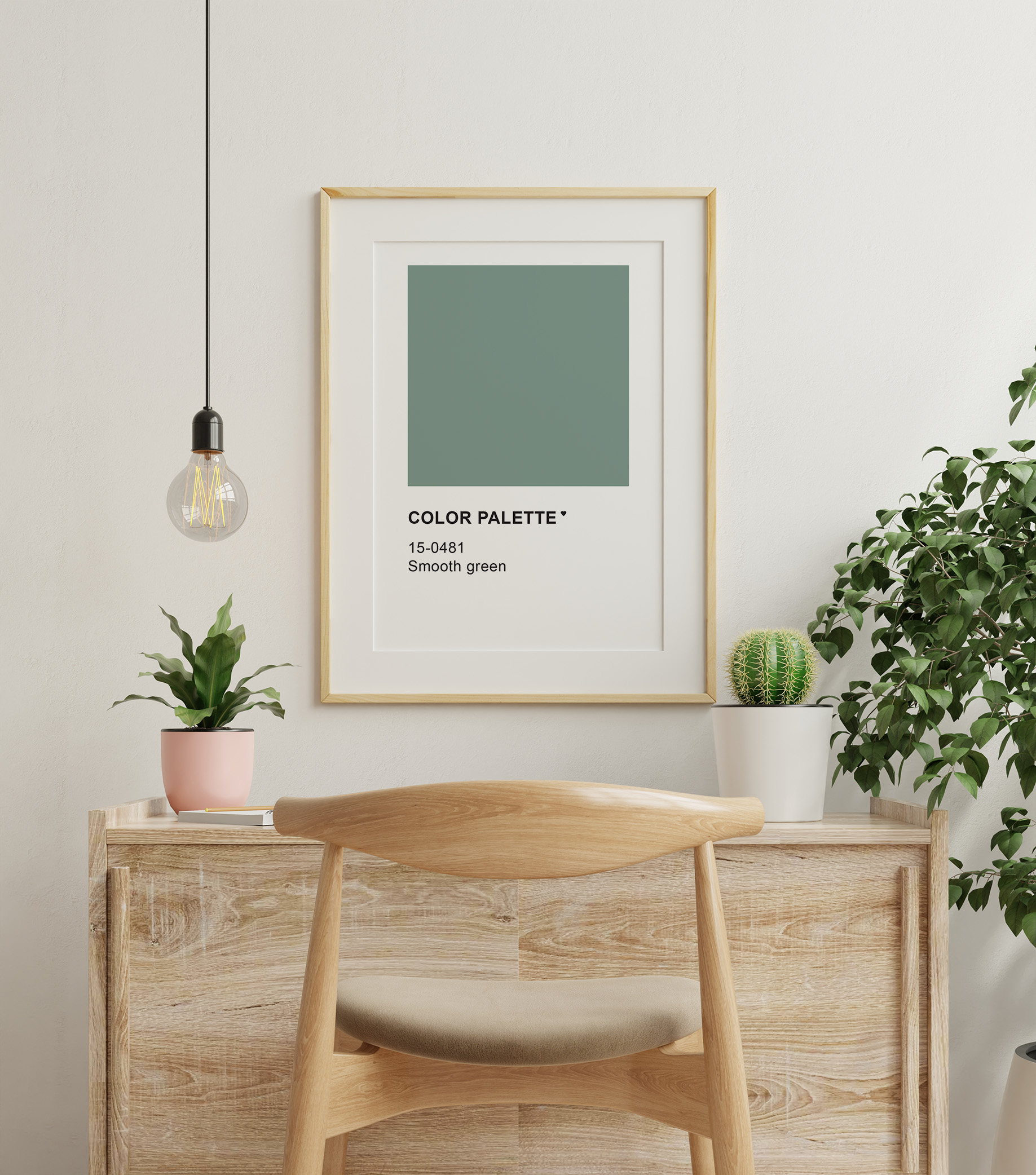 Poster-décoration-murale_Affiche-ColorPalette_Smooth-Green