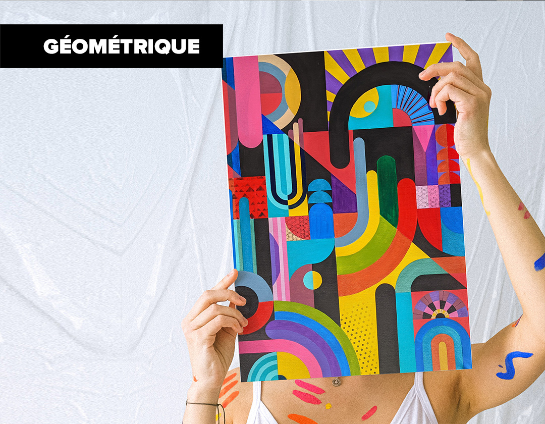 Des formes et des couleurs sur vos murs