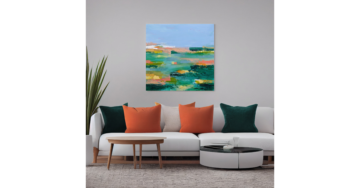 XXMWallArt FC3275 Peinture Murale Abstraite Sur Toile Pour Salon, Chambre à Coucher, Cuisine, Maison Et Bureau