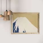 Affiche paysage minimaliste japonais MontFug KamisakaSekka - Tirage dart décoration murale