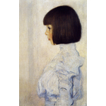 GustavKlimt-PortraitHeleneKlimt_Affiche-dart-impressionniste-portrait-femme-bleu-jaune