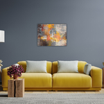 grand tableau mural au-dessus du moderne