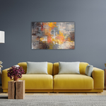 grand tableau mural au-dessus du moderne