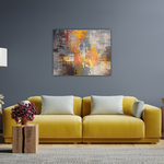 grand tableau mural au-dessus du moderne
