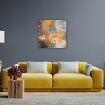 grand tableau mural au-dessus du moderne