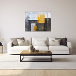 Tableau peinture moderne fait main- Toile déco murale haute qualité