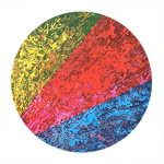 tableau-peinture-tendance-artiste_coloré_moderne_abstrait_triangles_rouge-jaune-bleu-noir