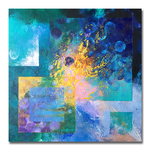 tableau-peinture-tendance-artiste_coloré_textures_carré