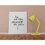 Affiche-a-Message_Poster-avec-texte_décoration-murale_SourireLesYeux