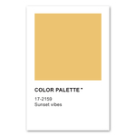 Poster-décoration-murale_Affiche-ColorPalette_Sunset-Vibes