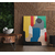 art mural minimalistegrande acrylique ori ginale