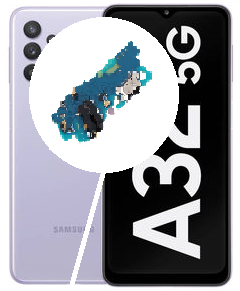 A32 5G connecteur de charge