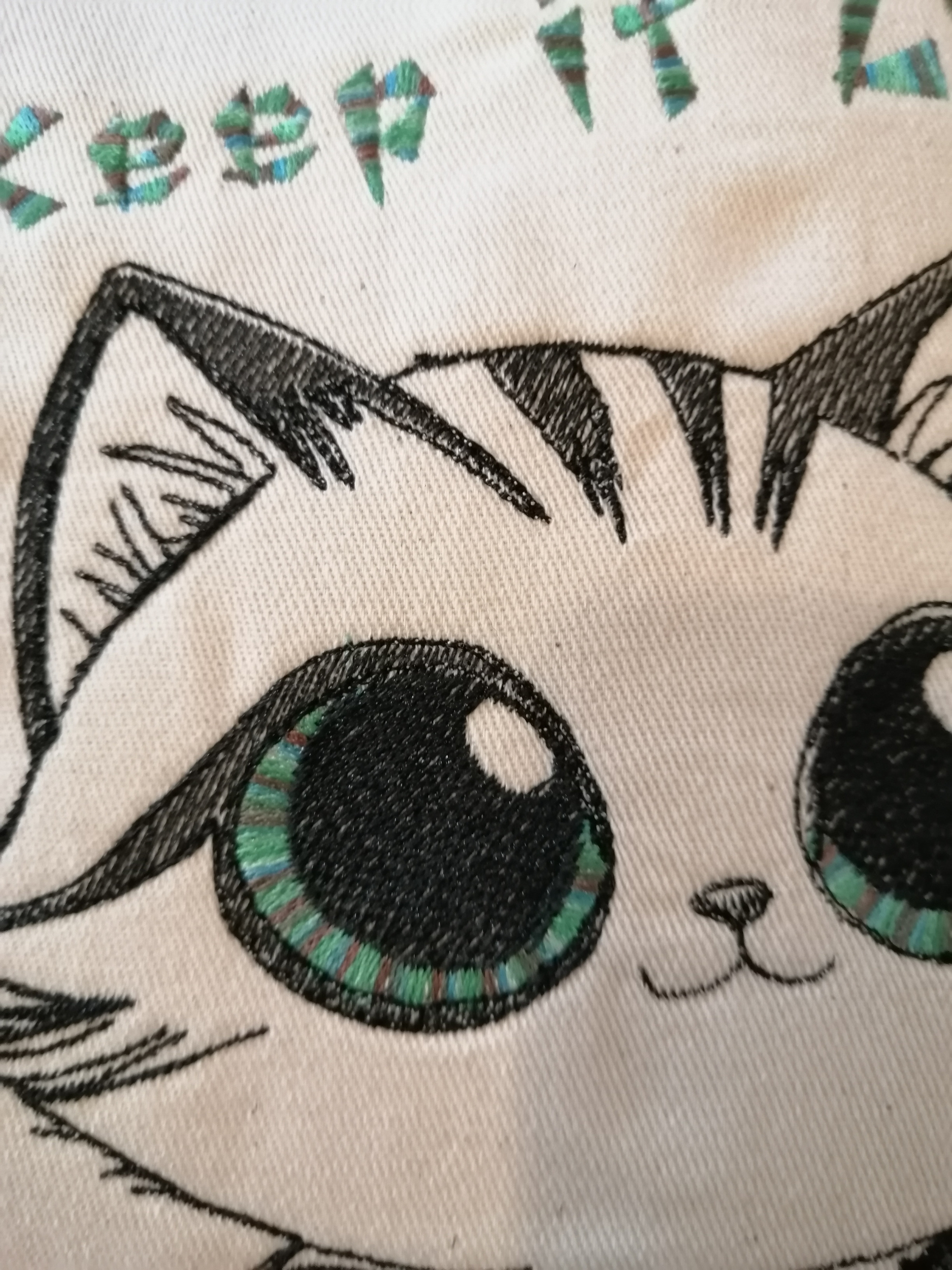 chat zen vert 3