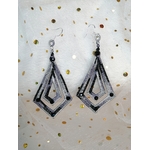 boucles oreilles doubles grandes zebre 4