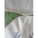 coussin cerf vert 1